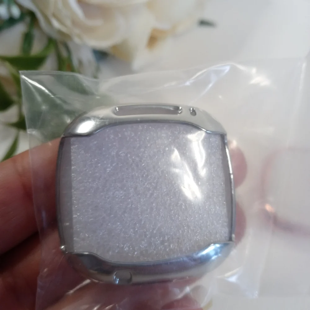 2 pack Cases for Fitbit Versa 3, Silver and Rose Gold. Versa 3 Smart Watch cases
